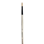 Daler Rowney Simply Simmons - Round Oil Paint Brushes, Long Handle, 3 Sizes