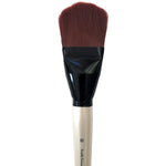 Simply Simmons XL Brushes - Red Synthetic Filbert