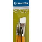 Princeton Snap Brushes - Synthetic Hair - White Taklon