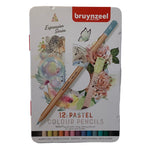 12 Pastel Colour Pencils - Bruynzeel Holland