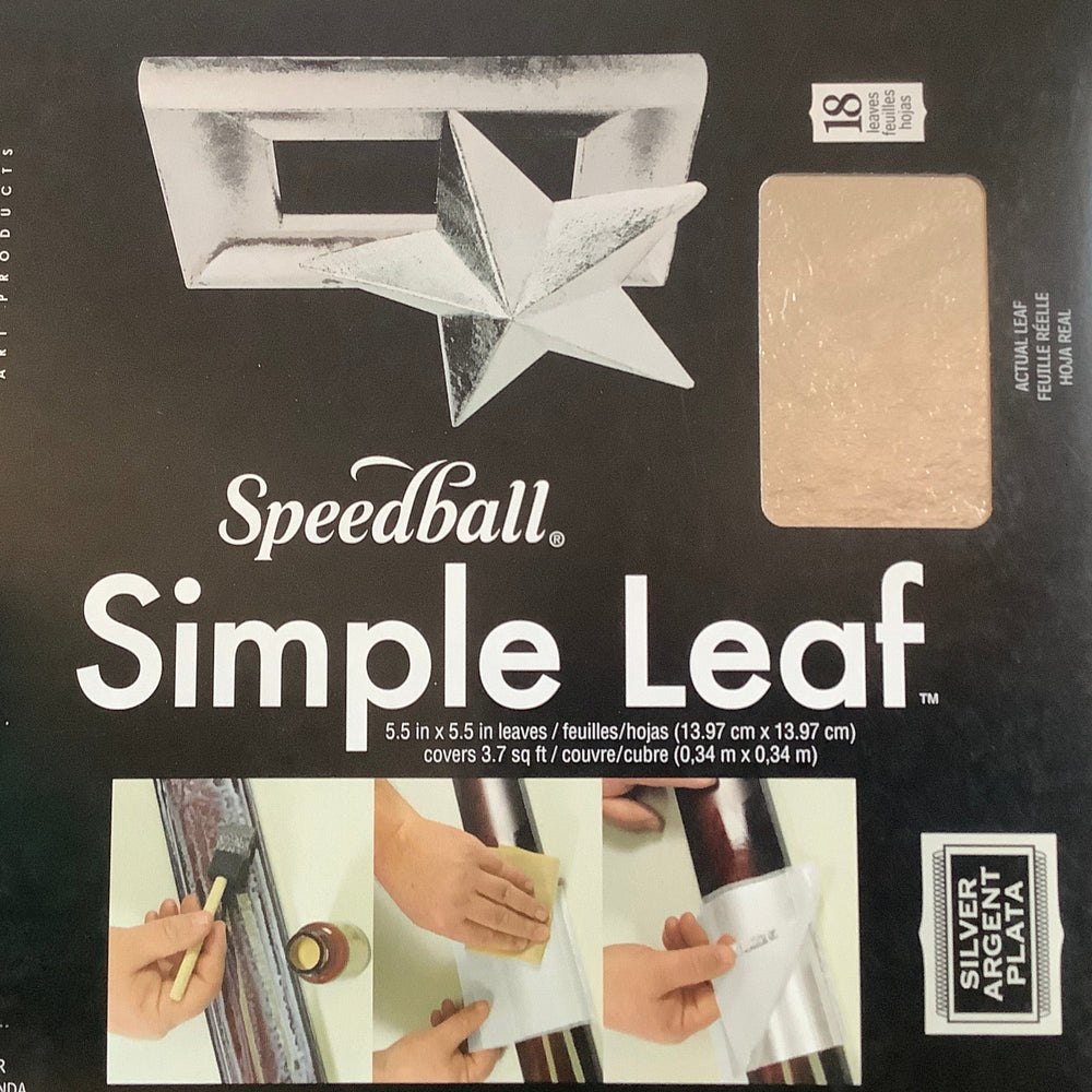 Speedball Simple Leaf & Metal Flakes
