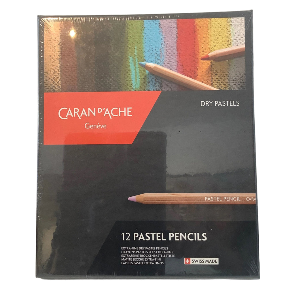 Caran D'Ache Dry Pastel Pencils - 12 pack