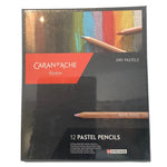 Caran D'Ache Dry Pastel Pencils - 12 pack