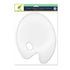 Color Factory Artist Palette - Flat - white plastic