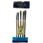 ColorFactory Artist Brush Set - The Golden Era Taklon - Set A