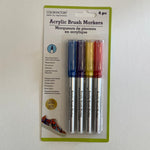 Color Factory Acrylic Brush Markers - pack of 4