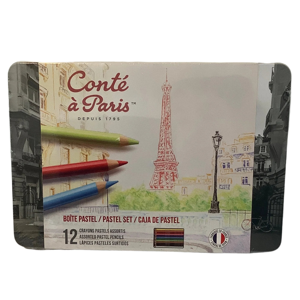 Conte A Paris Pastel Pencil Set - 12