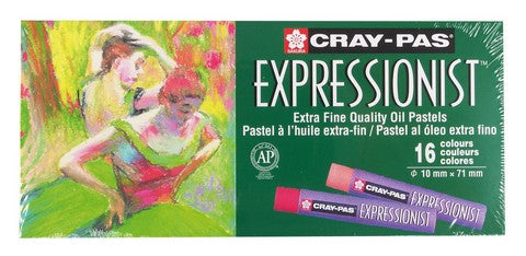 Cray-Pas Expressionist Extra Fine Quality Oil Pastels - 16 colours