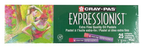 Cray-Pas Expressionist Extra Fine Quality Oil Pastels - 25 colours