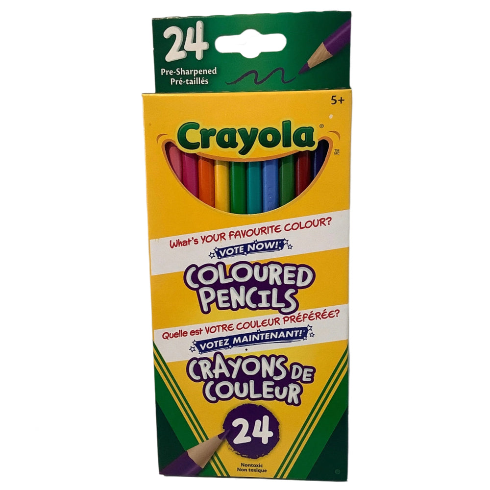 Crayola Coloured Pencils - 24 Pack