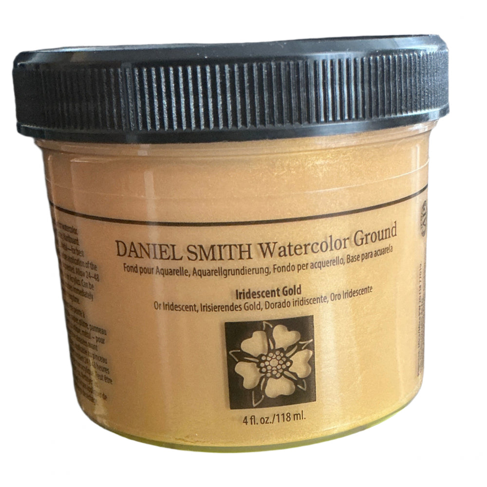 Daniel Smith Watercolor Ground – Iridescent Gold 4oz watercolour art supplies 