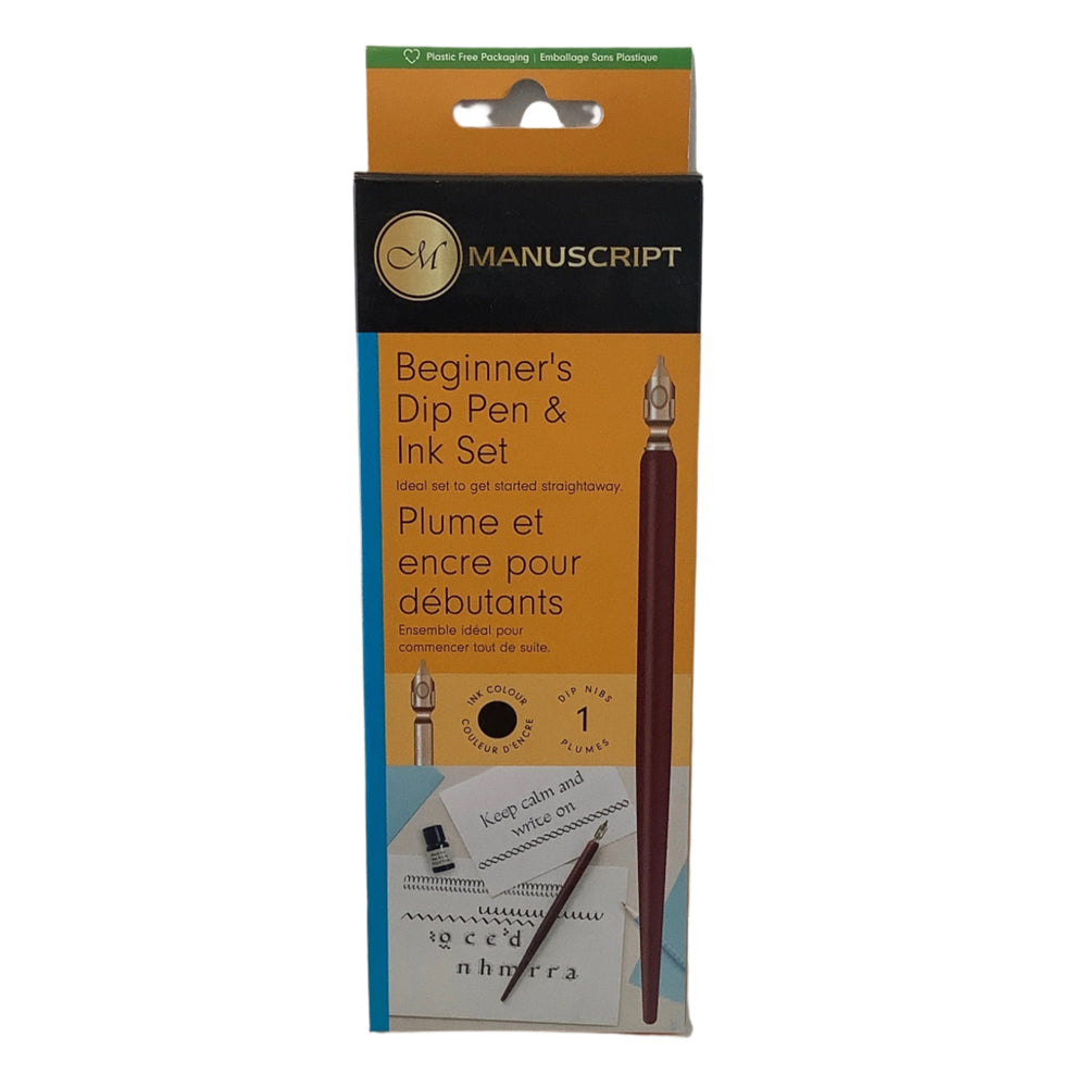 Manuscript Beginner's Dip Pen and Ink Set calligraphy 