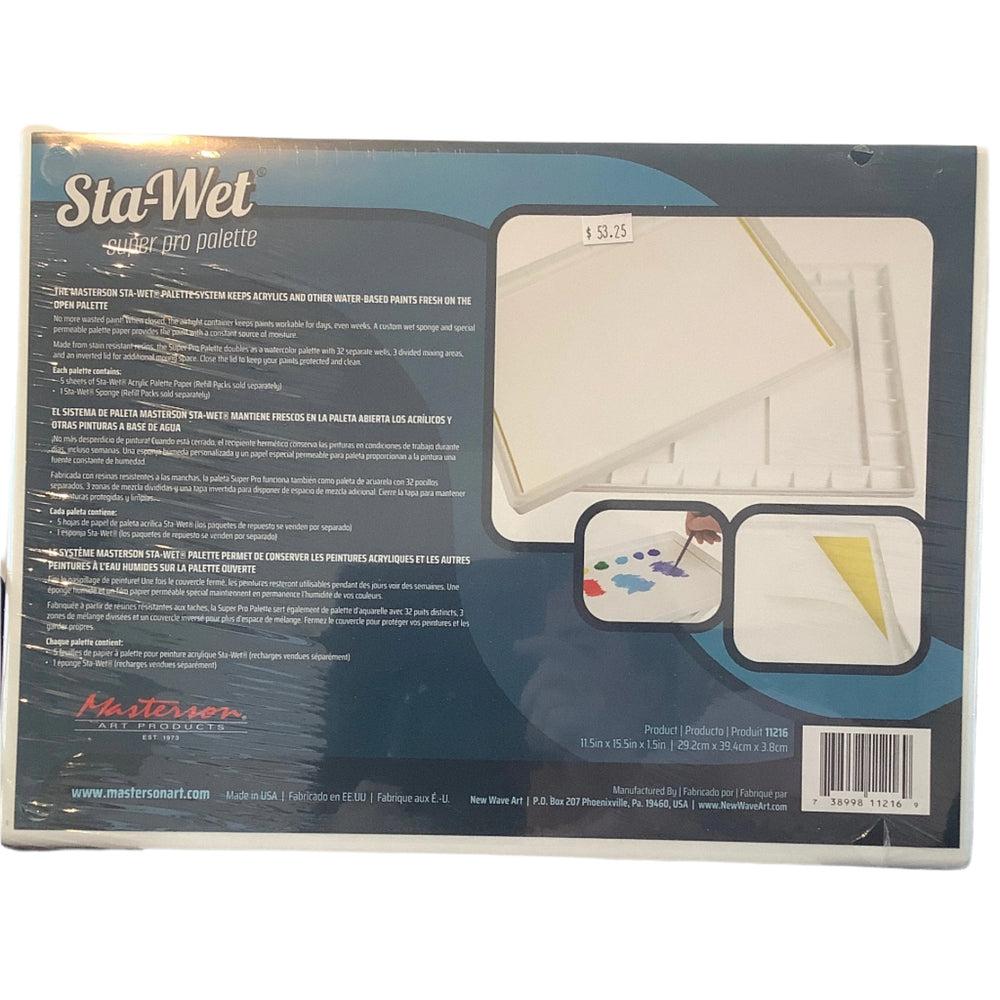 Mastersons Sta-Wet Super Pro Palette