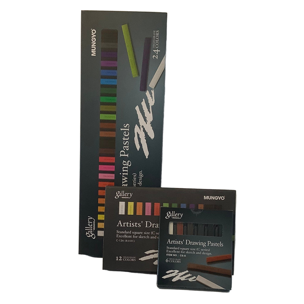 Mungyo Artists' Drawing Pastels - Standard Square Size
