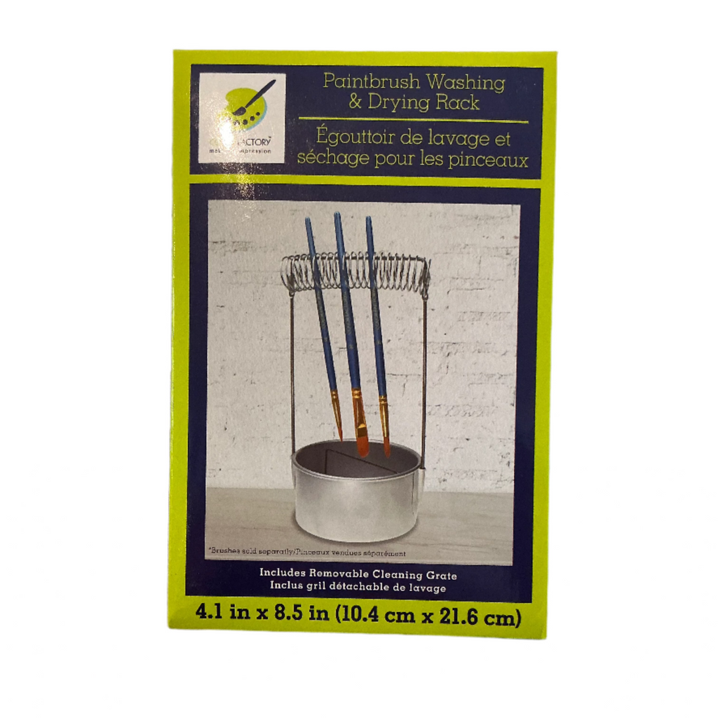 Paintbrush Washing & Drying Rack – Live Love Art Factory