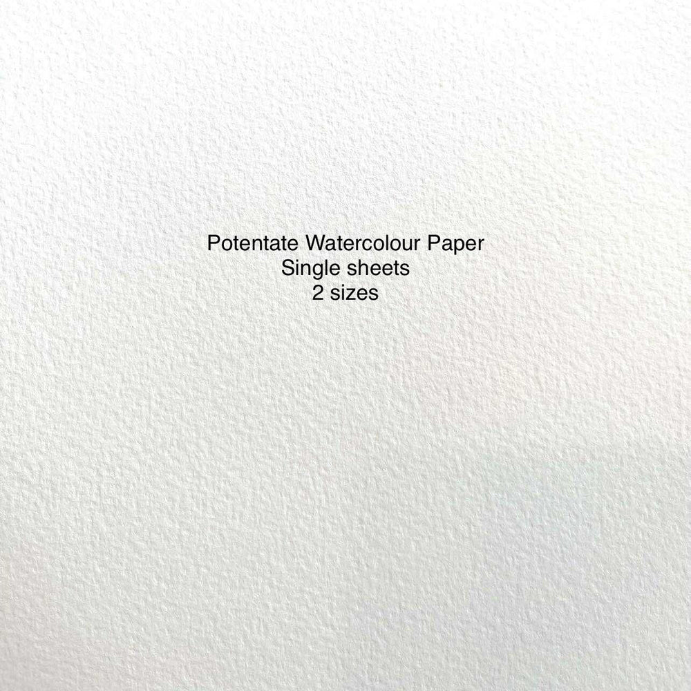 Potentate 100% Cotton Watercolour Paper Sheets 300gsm
