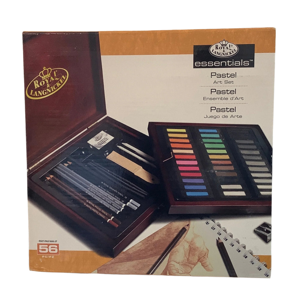 Royal Langnickel Essentials Pastel Art Set - 56 Pieces