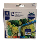 Staedtler Watercolour Crayons - 12 pack