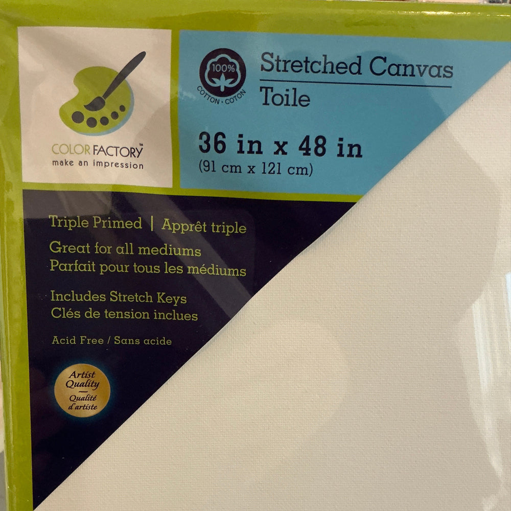36"x48" Standard Stretched Canvas (In Store Offer Only)