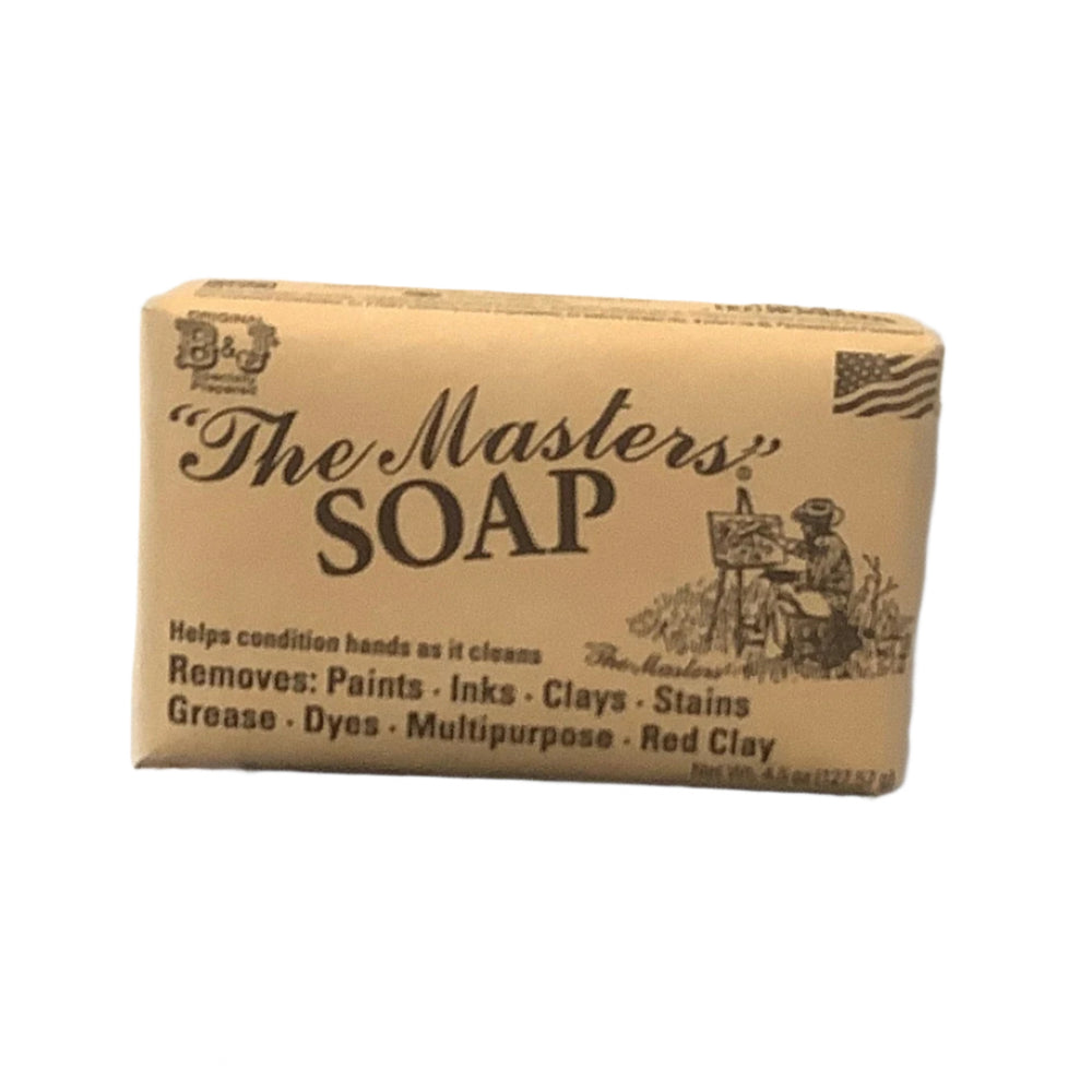 The Masters -  Artists Bar Soap non-abrasive hands soft clean