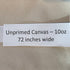 Unprimed Canvas 10 ounce 72 inches wide