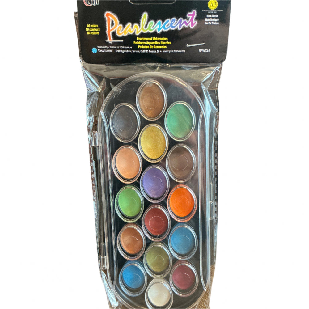 Yasutomo Pearlescent Watercolor Set watercolour paint 