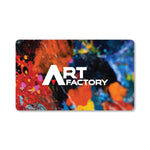 Art Factory gift cards are available