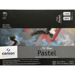 Canson, Mi-Teintes Gray Tones  Dry Media Pastel Pad, 24 Sheets 12" x 16"