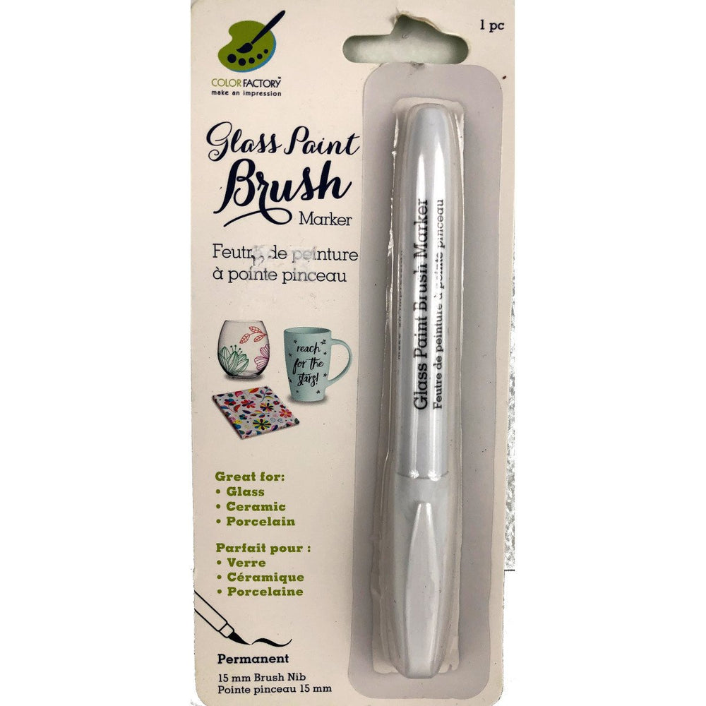 Color Factory - Glass Paint Brush Marker 15 mm