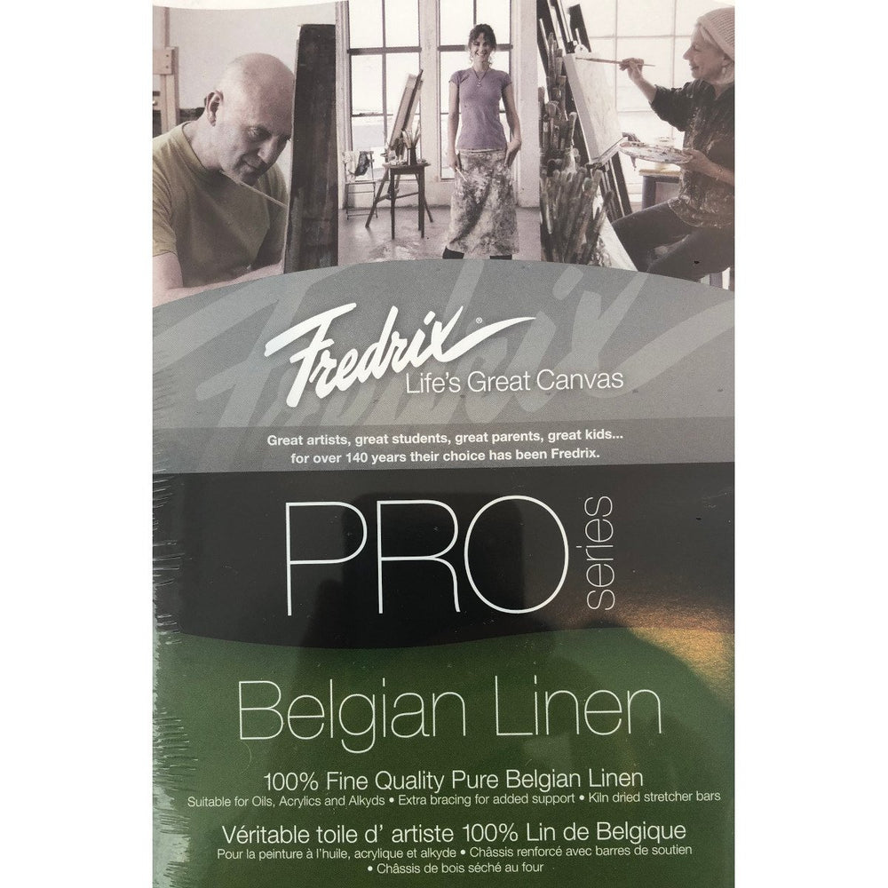Fredrix - Pro Series Belgian Linen Gallery Canvas 7/8" depth