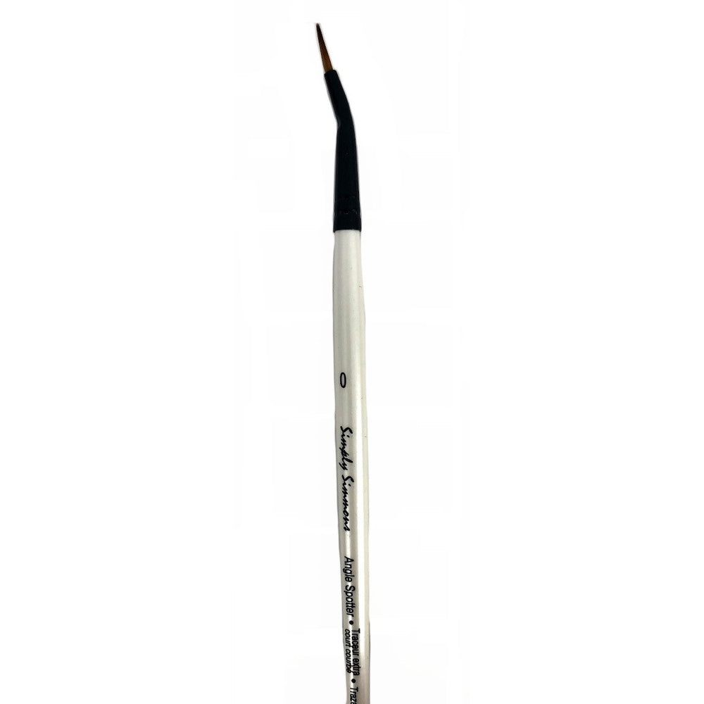 Daler Rowney Simply Simmons Mixed Media - Angle Spotter Brush, #0 Fine