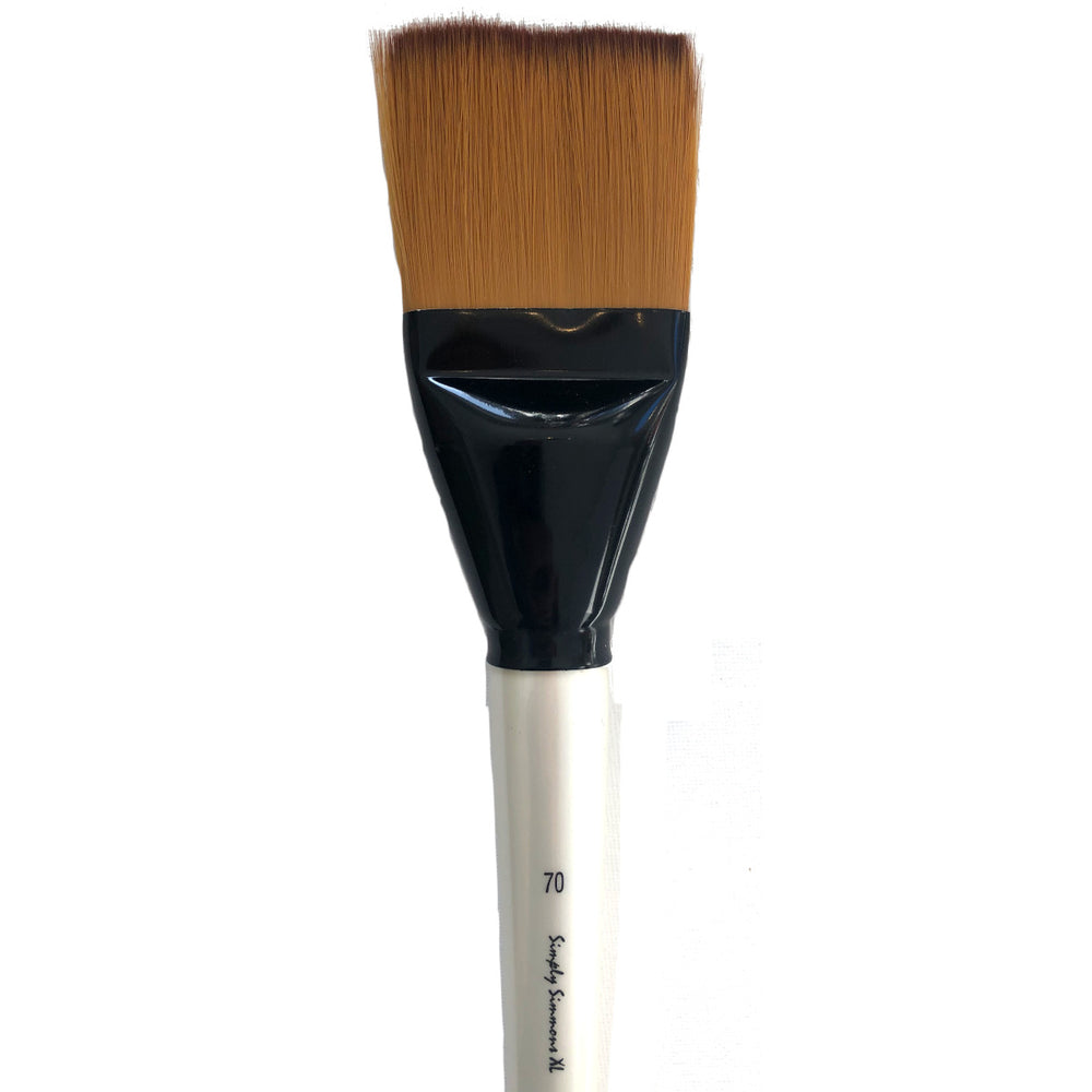 Simply Simmons XL Brush Golden Synthetic painting