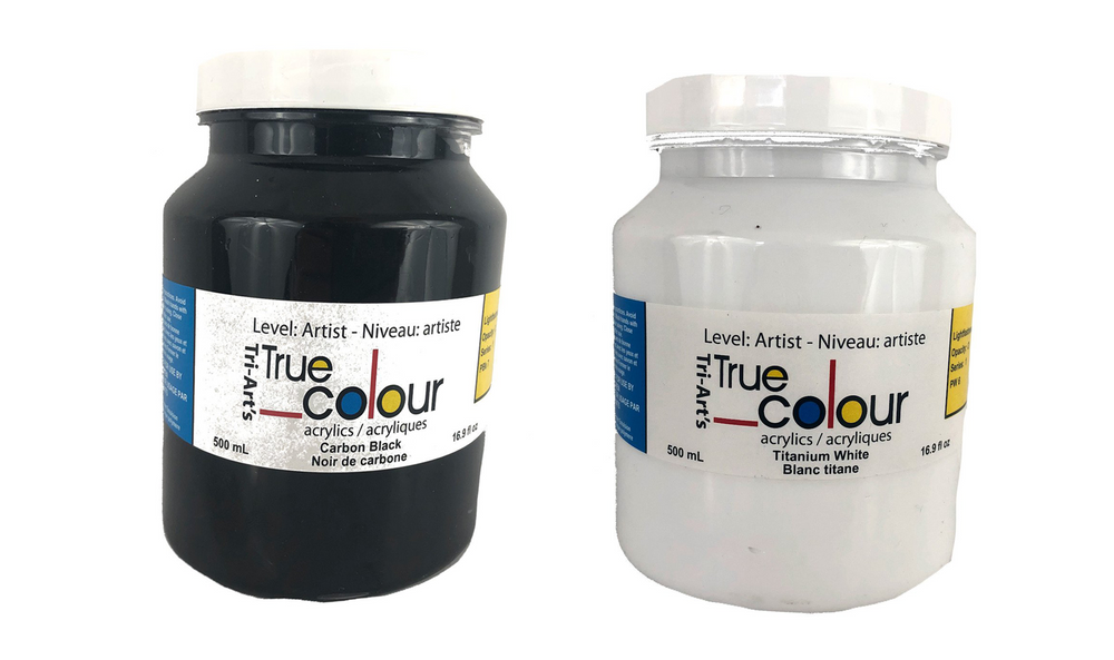 Tri-Art, True Colour Acrylic Paint, 500ml