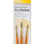Princeton Real Value Brush Selection Synthetic Hair artist paint brushes
